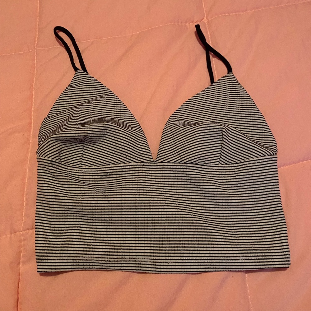 Striped Crop top